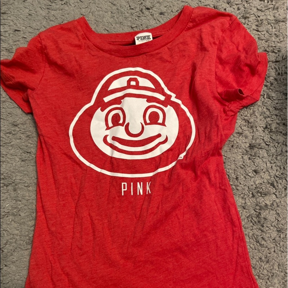 Ohio State shirt- PINK